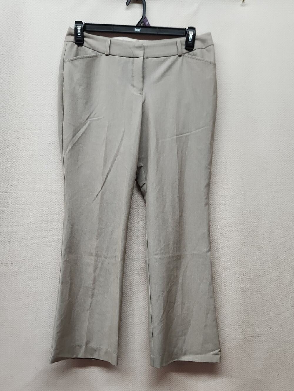 Worthington Light Taupe Boot Cut Dress Pants